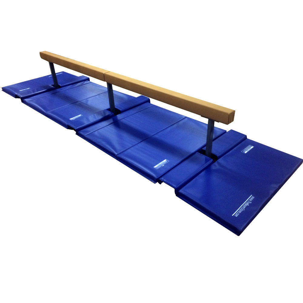 Gymnastics Balance Beam and Folding Mat Combo Package